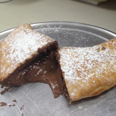 Our Nutella Calzone